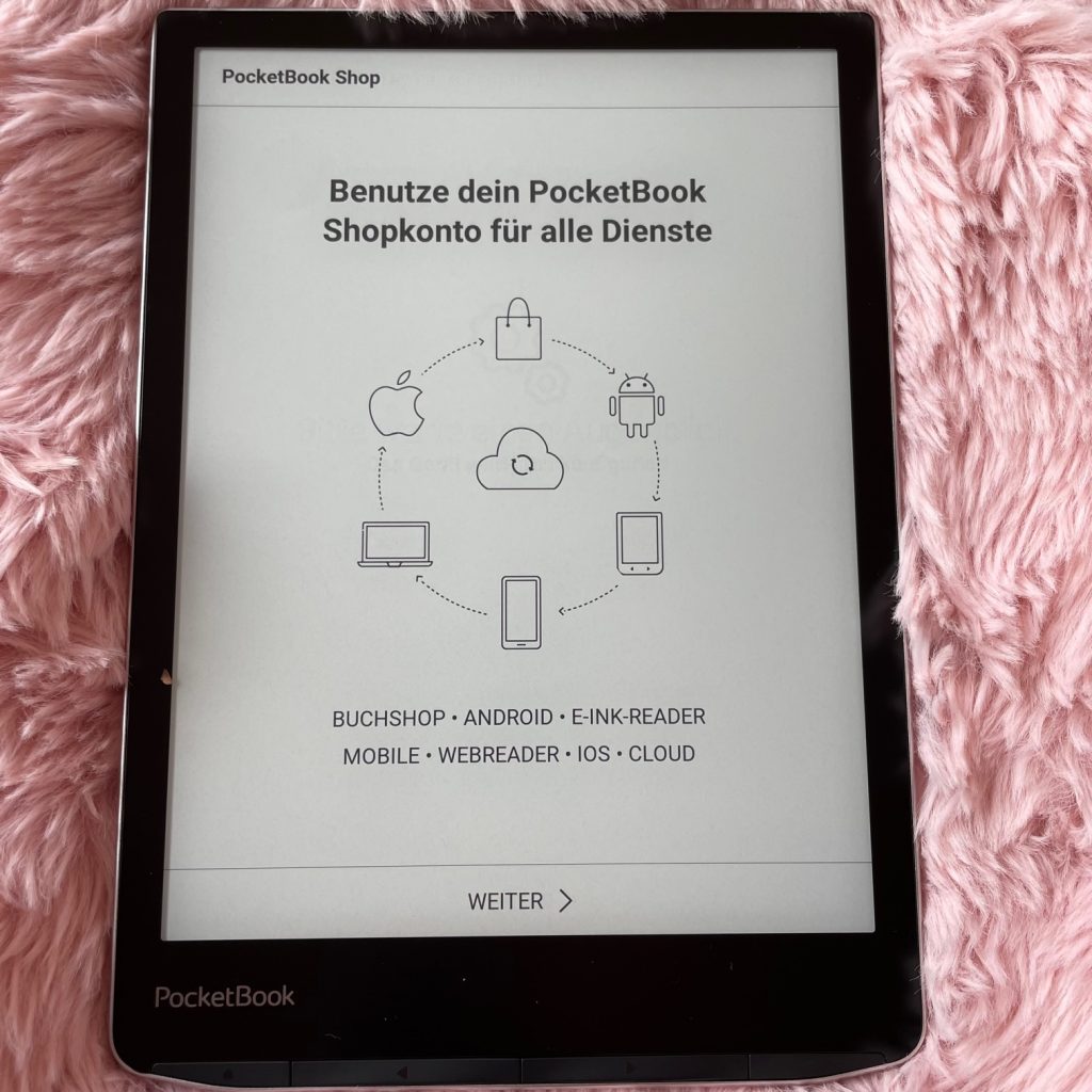PocketBook InkPad 4 Einrichtung