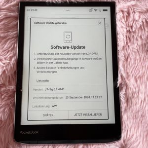 PocketBook InkPad 4 Update