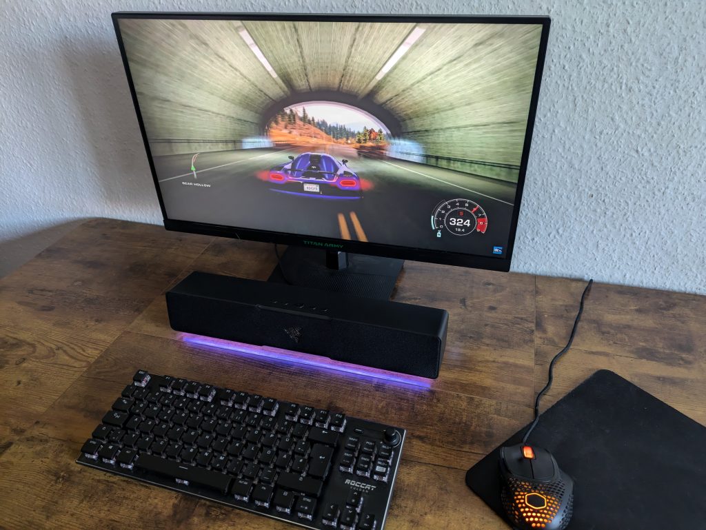 Razer Leviathan V2 X PC-Lautsprecher mit Bildschirm