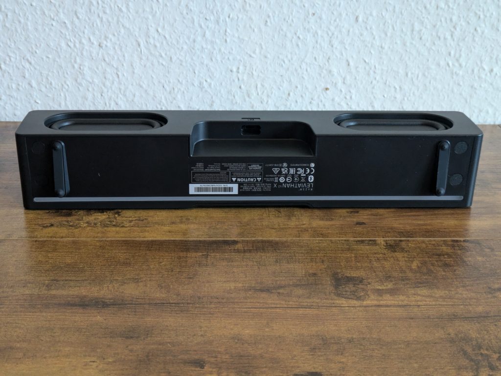 Razer Leviathan V2 X PC-Lautsprecher von unten