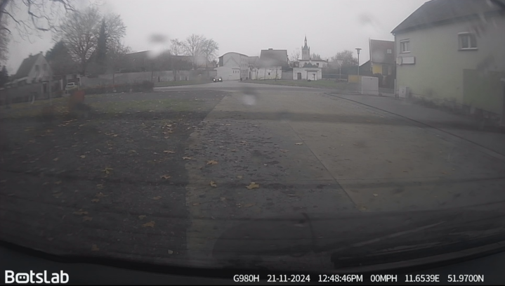 Rückkamera der BOTSLAB G980H Dashcam