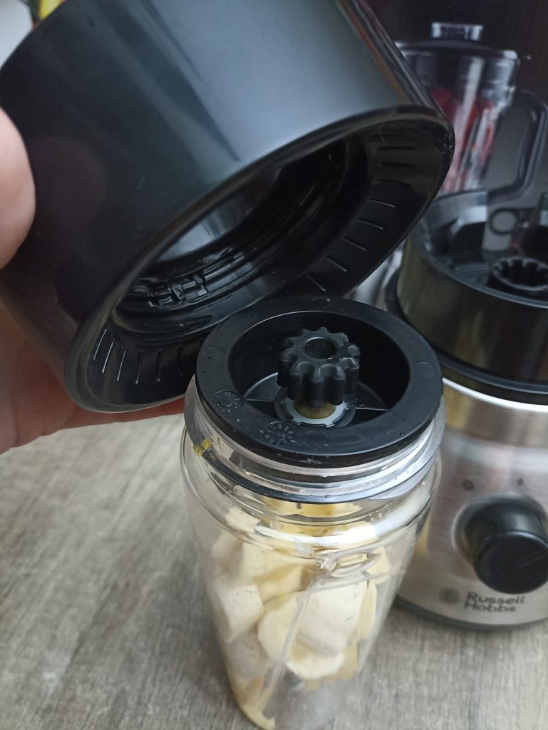 Russell Hobbs 2-in-1 Standmixer, Vorbereitung aufs Mixen