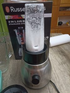 Russell Hobbs 2-in-1 Standmixer, fertiges Crush Eis im Behälter
