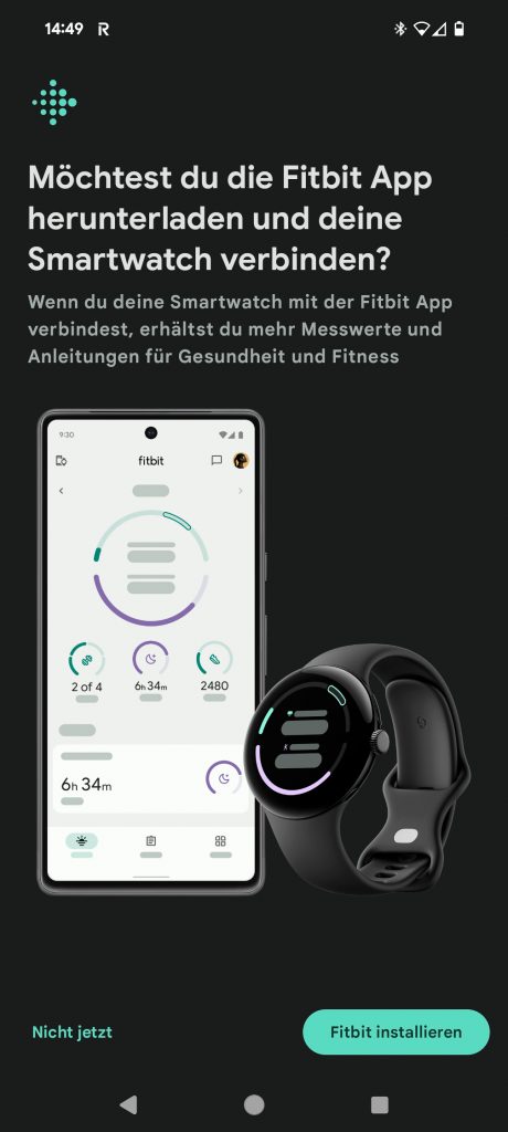 Google Pixel Watch 2 Smartwatch App