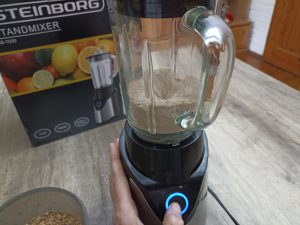 Steinborg SB-7030 Standmixer, Zerkleiner von Getreide