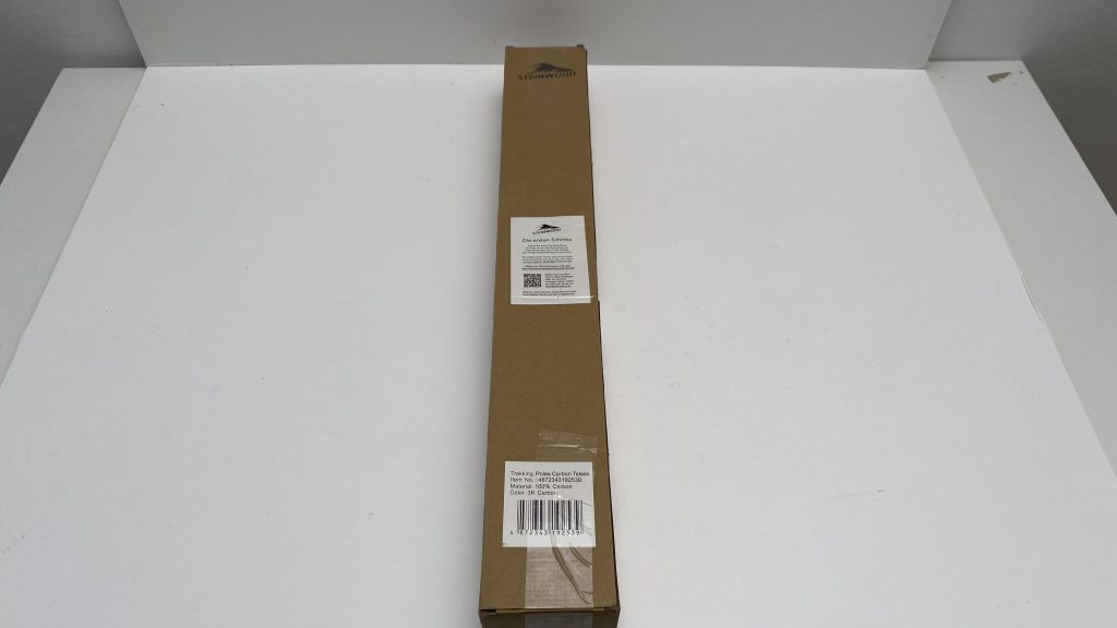 Steinwood Premium Carbon Wanderstöcke Verpackung