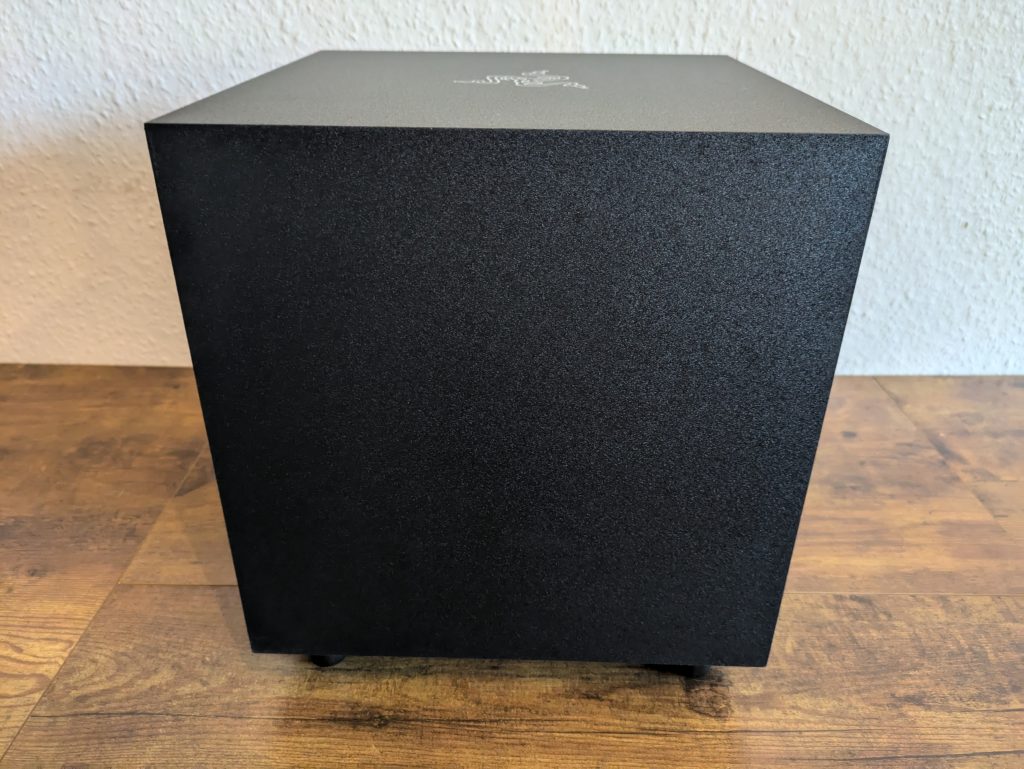 Subwoofer der Razer NOMMO V2 Pro PC-Lautsprecher von Links