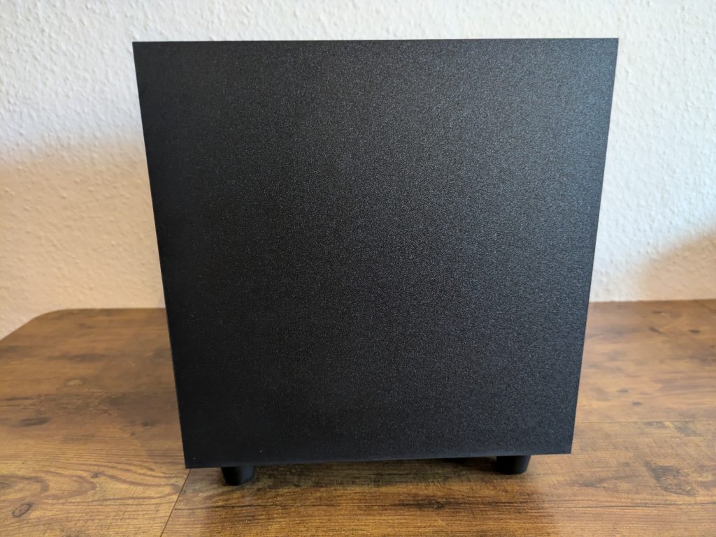 Subwoofer der Razer NOMMO V2 Pro PC-Lautsprecher von vorne