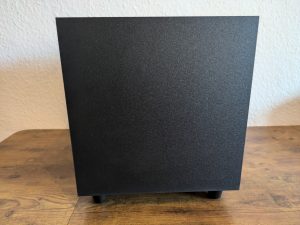 Subwoofer der Razer NOMMO V2 Pro PC-Lautsprecher von vorne