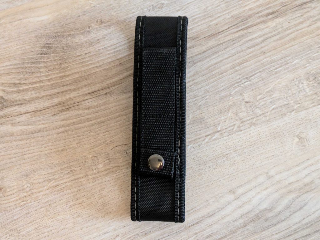 Tasche der Ledlenser P9R Core LEP Taschenlampe von hinten