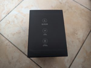 Verpackung der BOTSLAB G980H Dashcam von hinten