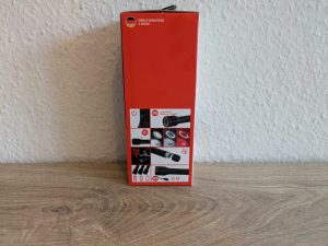 Verpackung der Ledlenser P9R Core LEP Taschenlampe von rechts s