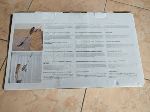 Verpackung-des-Proscenic-P11-Saugwischers-von-hinten