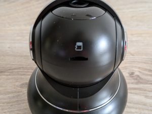 microSD-Kartenslot der Litokam LF P1t Überwachungskamera