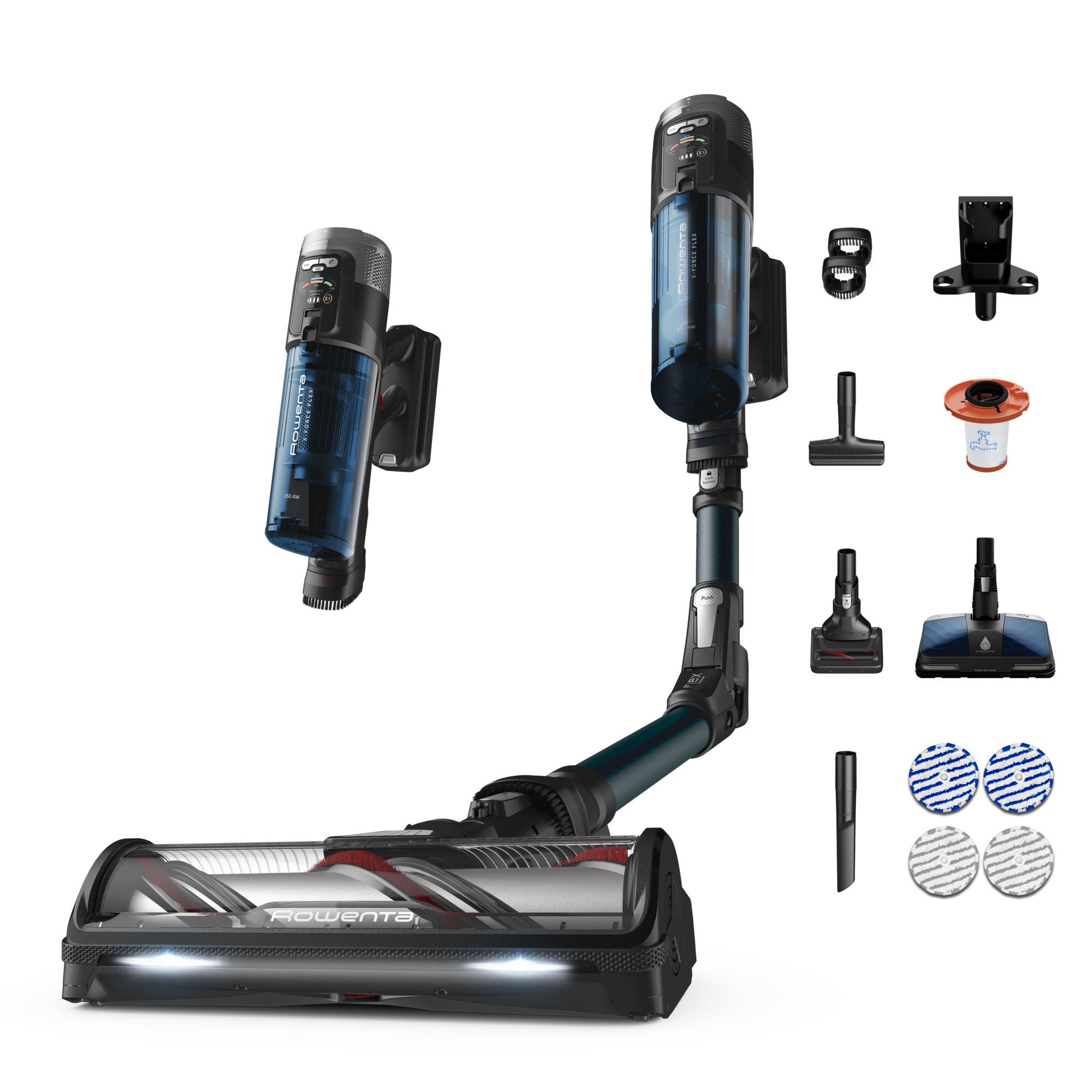 Rowenta X-Force Flex 13.60 Animal Aerospin Saugwischer