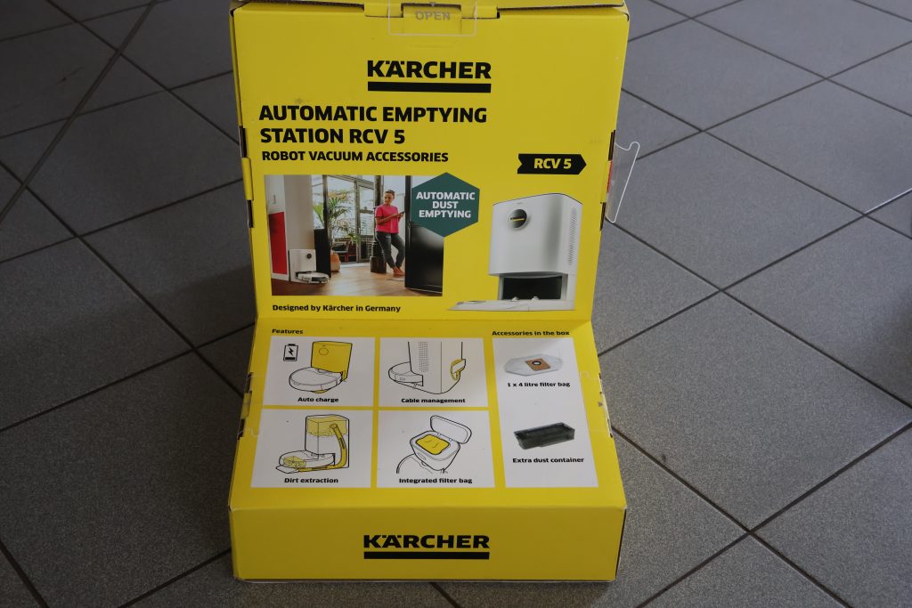 Kärcher RCV 5 Staubsauger-Roboter Karton Station