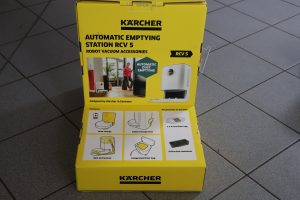 Kärcher RCV 5 Staubsauger-Roboter Karton Station