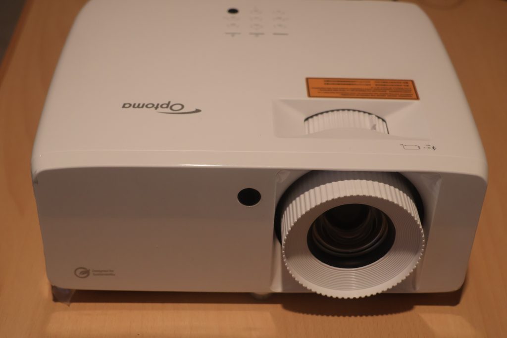 Optoma UHZ66 Beamer Front ohne Licht