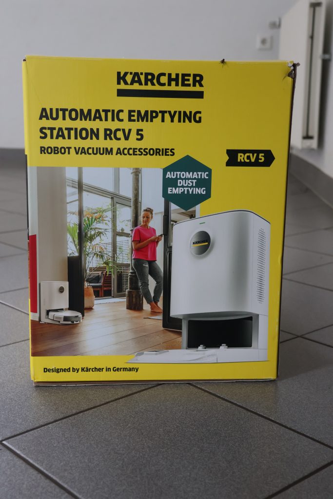 Kärcher RCV 5 Staubsauger-Roboter Karton Station