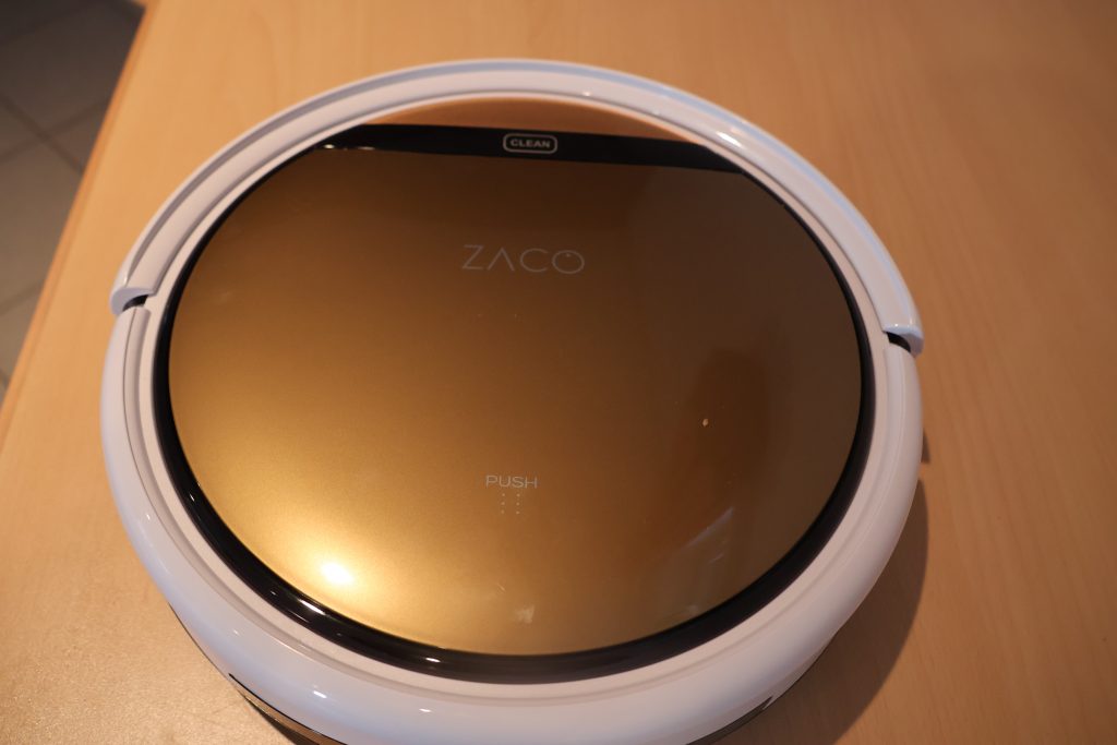 Zaco V5x Staubsauger-Roboter Roboter von oben