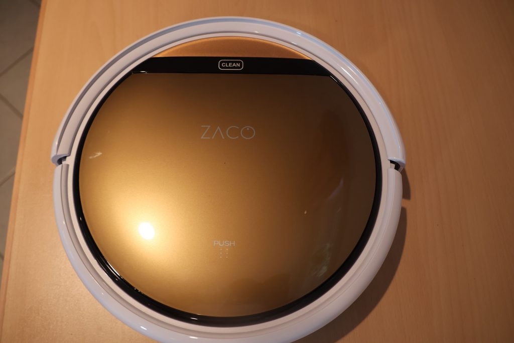 Zaco V5x Staubsauger-Roboter Roboter von oben