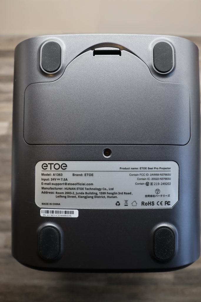 ETOE Seal Pro Beamer Unterseite