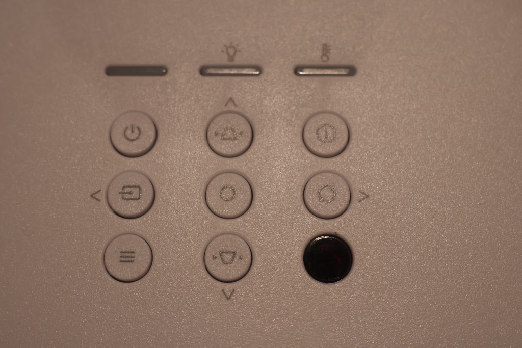 Optoma UHZ66 Beamer Knöpfe