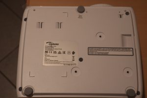 Optoma UHZ66 Beamer Rückseite