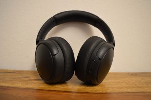 Panasonic RB-M600BE-K Over-Ear-Kopfhörer Ansicht von Unten