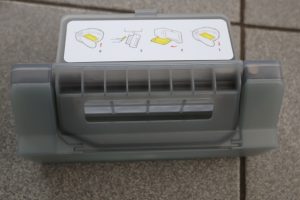 Kärcher RCV 5 Staubsauger-Roboter Staubbehälter Rückseite
