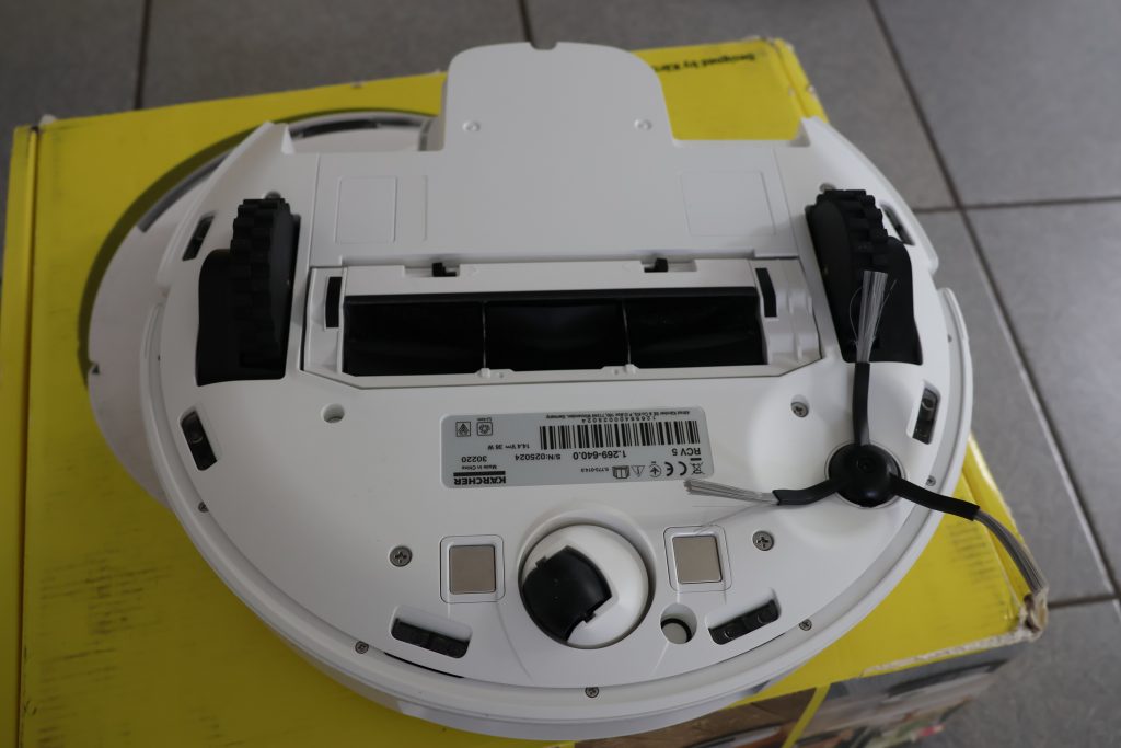 Kärcher RCV 5 Staubsauger-Roboter Roboter Unterseite