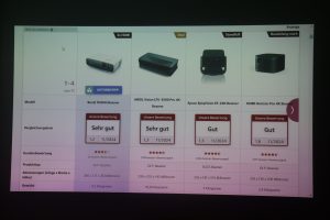 Optoma UHZ66 Beamer Action Webseite