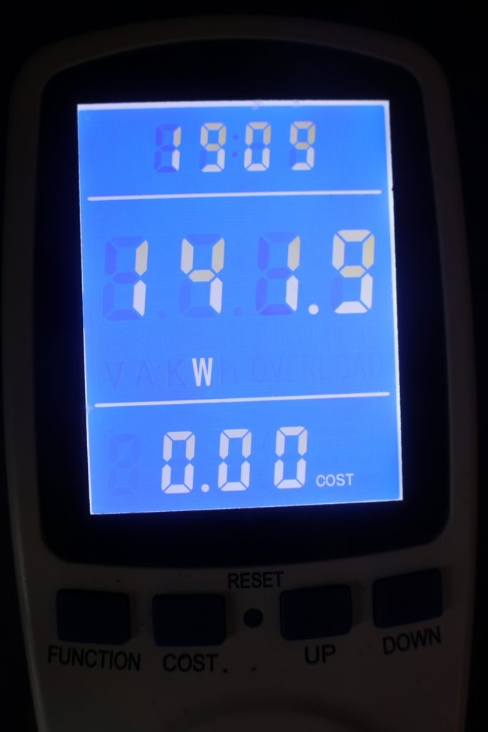 Optoma UHZ66 Beamer Wattzahl mit 100 Prozent Lichtleistung