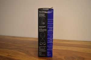 Panasonic RB-M600BE-K Over-Ear-Kopfhörer Verpackung Rechts
