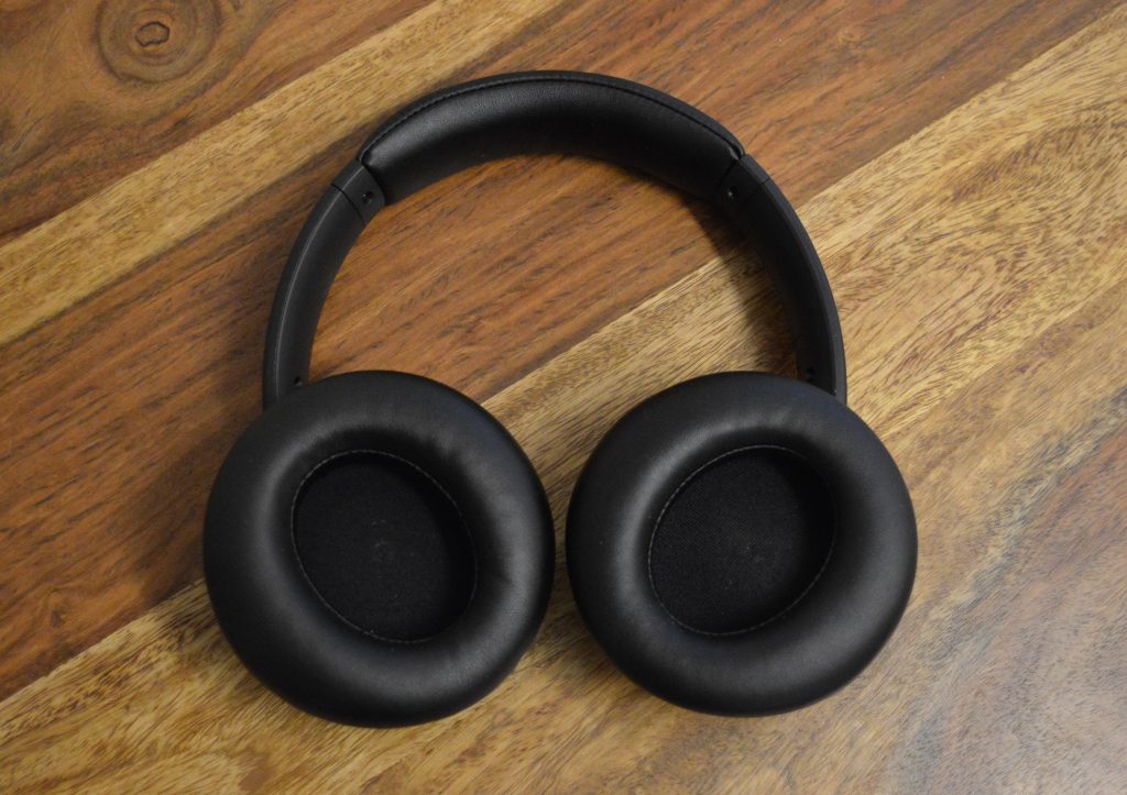Panasonic RB-M600BE-K Over-Ear-Kopfhörer Hörmuscheln Innenansicht