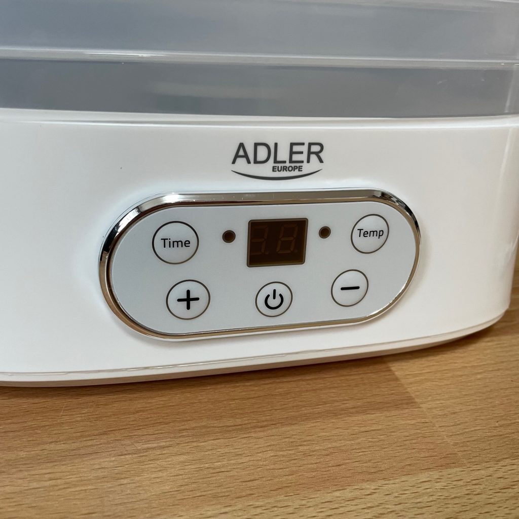 ADLER AD 6658 Dörrautomat Bedienfeld
