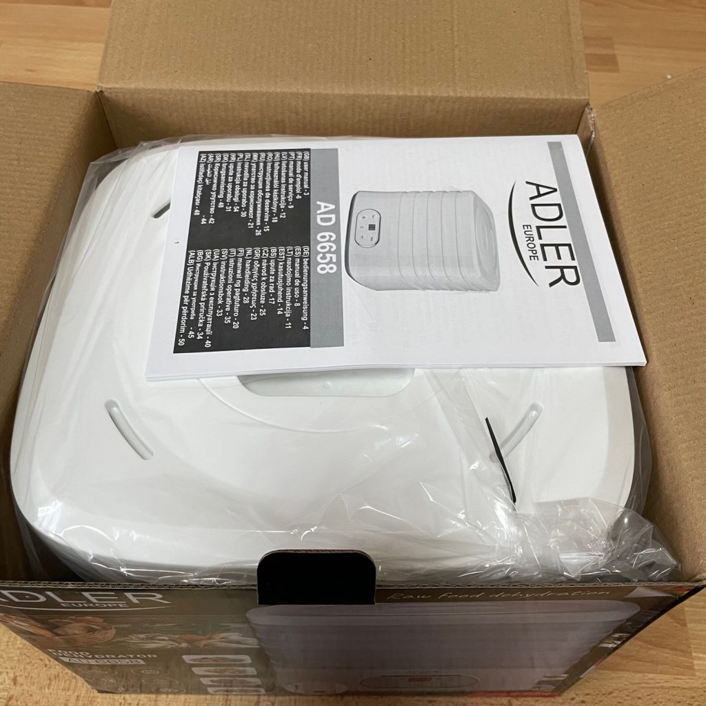 ADLER AD 6658 Dörrautomat verpackt