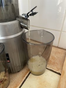 AOBOSI SJ-022 Slow-Juicer Apfelsaft