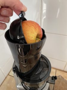 AOBOSI SJ-022 Slow-Juicer Kippfmechanismus Einfüllöffnung