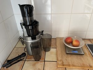 AOBOSI SJ-022 Slow-Juicer Vorbereitung auf das Entsaften