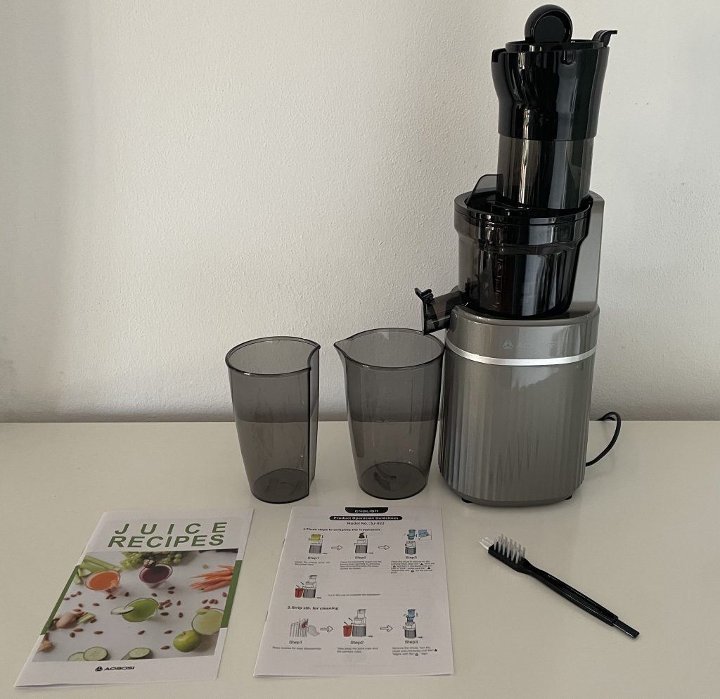 AOBOSI ‎SJ-022 Slow-Juicer mit Zubehör