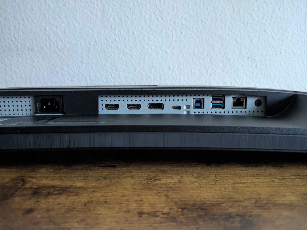 Acer VERO CB343CURD Monitor von unten