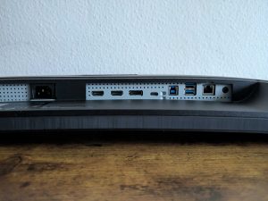 Acer VERO CB343CURD Monitor von unten