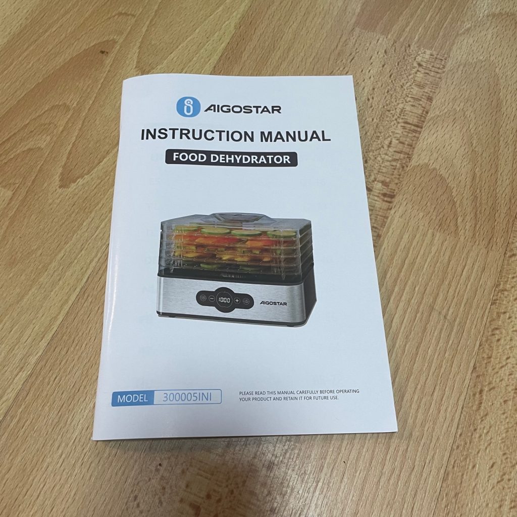 Aigostar Crispy Dörrautomat Anleitung
