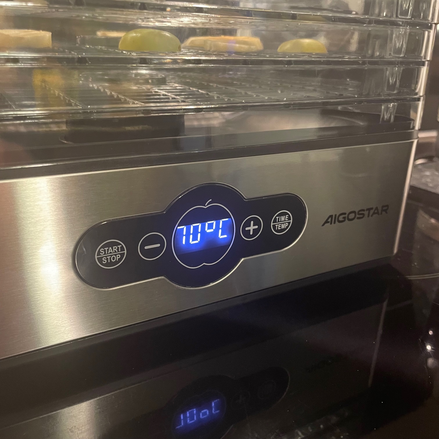 Aigostar Crispy Dörrautomat Temperatur