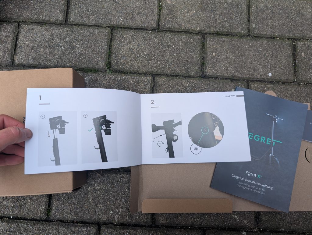 Anleitung des Egret X+ E-Scooters (4)