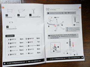 Anleitung des GTPLAYER GT800A Gaming-Stuhls (3)