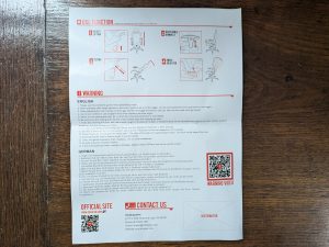 Anleitung des Robas Lund DX Racer 6 OHFD32NW Gaming Stuhls (2)