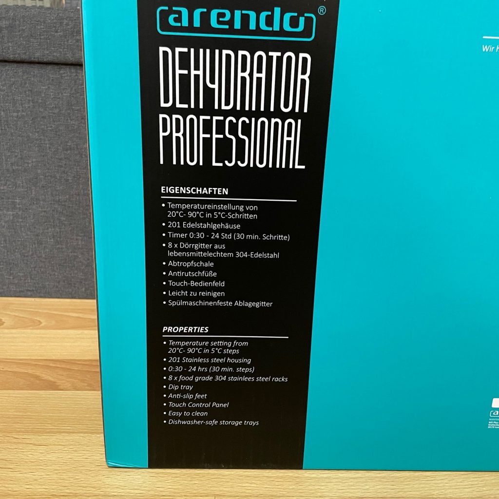 Arendo-Dörrautomat Infos