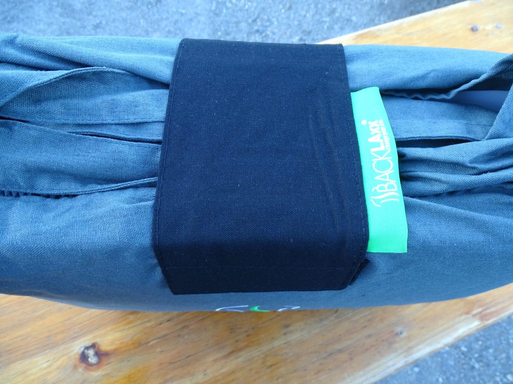 BACKLAxx-Akupressurmatte Tasche Klettverschluss